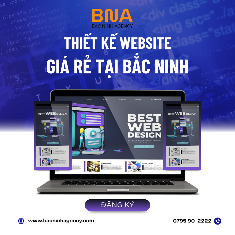 Thiết kế website giá rẻ tại Bắc Ninh