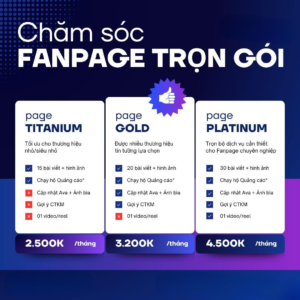 Dịch Vụ Chăm Sóc Fanpage Trọn Gói – Giải Pháp Tối Ưu Cho Doanh Nghiệp tại Bắc Ninh