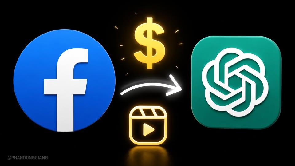 Kiếm tiền Facebook bằng ChatGPT và Claude.